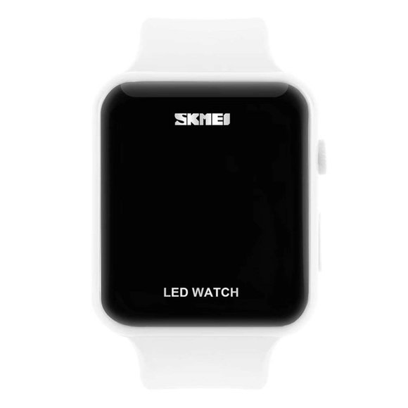 Square Student Silicone Watches